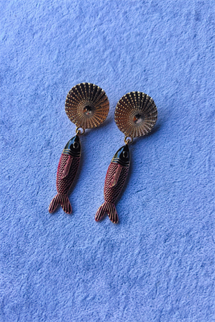 Mitico Jewelry Fish Earrings