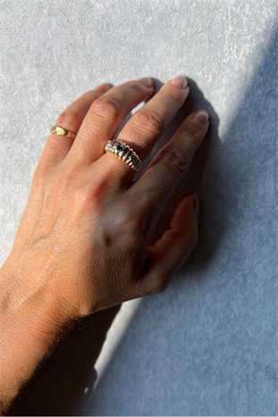 Mitico Jewelry Salome Silver Stone Ring