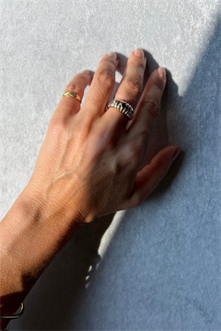 Mitico Jewelry Salome Silver Stone Ring