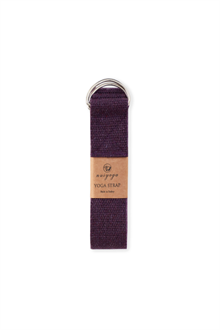 Nui Yoga Purple Yoga Belt (Strap)