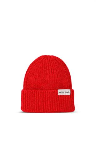 MS Red  Beanie