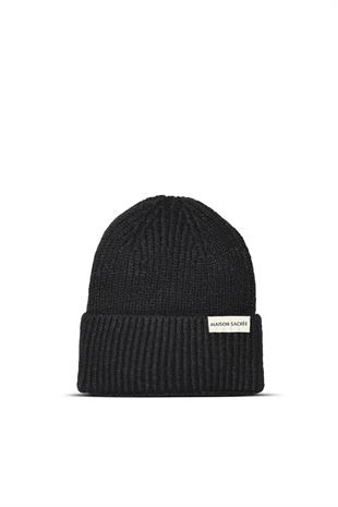 MS Black  Beanie
