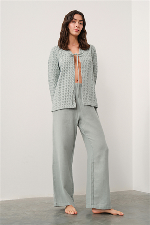 Night & Mild Lisa Mint Pijama Takımı