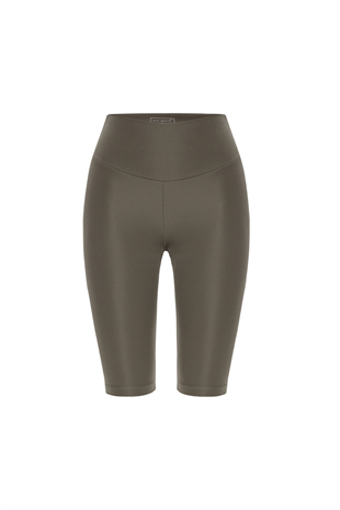 Nui Yoga High Waist Short Leggings Green