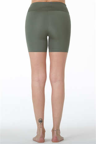 Nui Yoga High Waist Mini Leggings Green