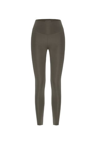 Nui Yoga High Waist Compression Leggings Green