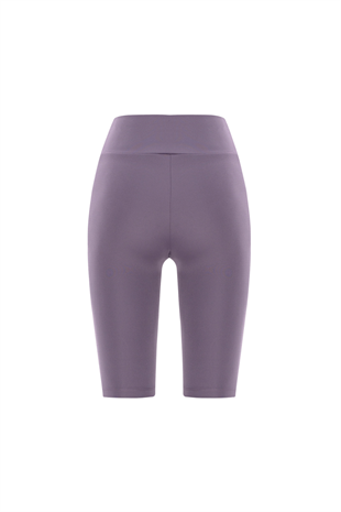 Nui Yoga High Waist Short Leggings Purple