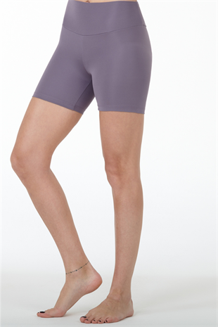 Nui Yoga High Waist Mini Leggings Purple