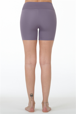 Nui Yoga High Waist Mini Leggings Purple