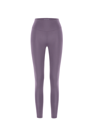 Nui Yoga High Waist Compression Leggings Purple