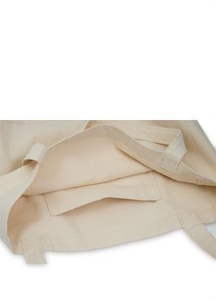 Nui Yoga Ecru Canvas Yoga Mat Bag - Embossed Print, MC1001-ECR