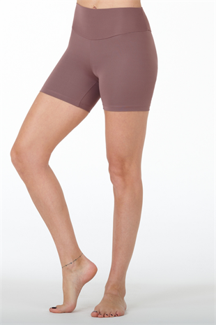 Nui Yoga High Waist Mini Leggings Rose
