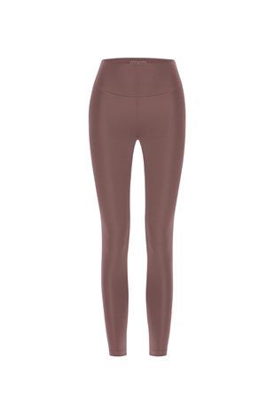 Nui Yoga High Waist Compression Leggings Rose