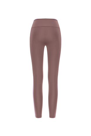 Nui Yoga High Waist Compression Leggings Rose