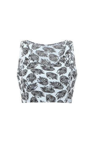 Nui Yoga Hori - Blue Organic Cotton Sports Bra