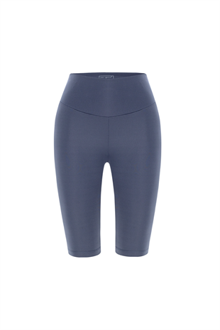 Nui Yoga High Waist Short Leggings Petrol Blue