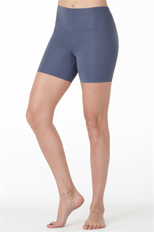 Nui Yoga High Waist Mini Leggings Petrol Blue