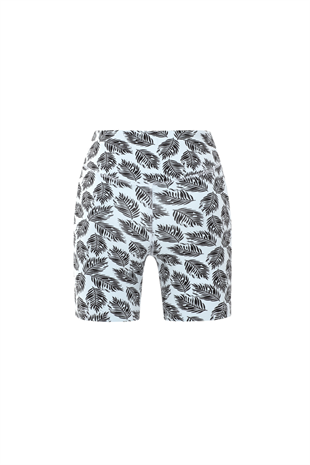 Nui Yoga Pihu - Blue Organic Cotton High Waist Mini Leggings