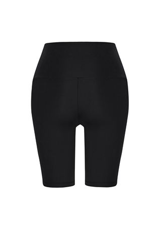 Nui Yoga Black High Waist Recovery Mini Leggings