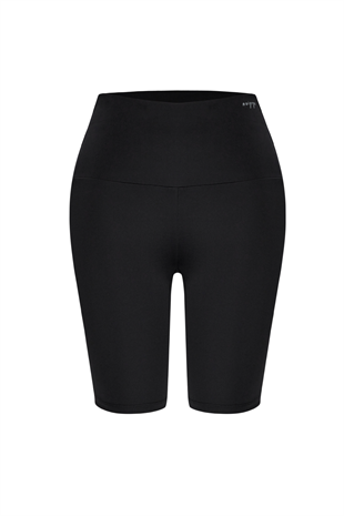 Nui Yoga Black High Waist Recovery Mini Leggings