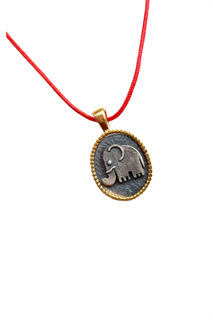 On2 Design Silver Red Necklace