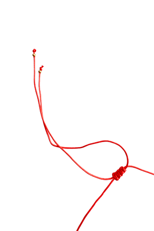 On2 Design Silver Red Necklace