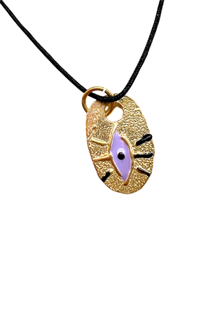 On2 Design Black Necklace Silver