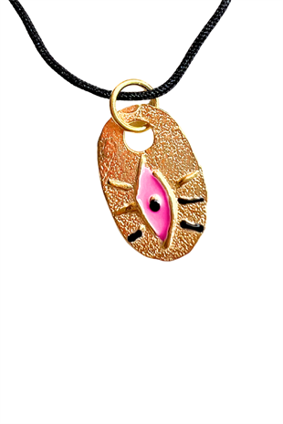 On2 Design Black Necklace Silver