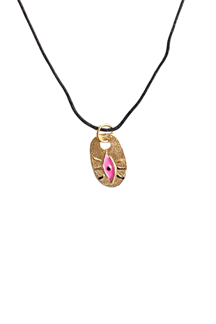 On2 Design Black Necklace Silver