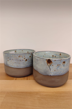 Orangery Objects Blue Short Stoneware Mug