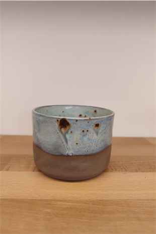 Orangery Objects Blue Short Stoneware Mug