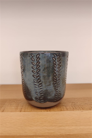 Orangery Objects Stoneware Dark Blue Mug