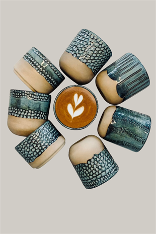 Orangery Objects Stoneware Dark Blue Mug