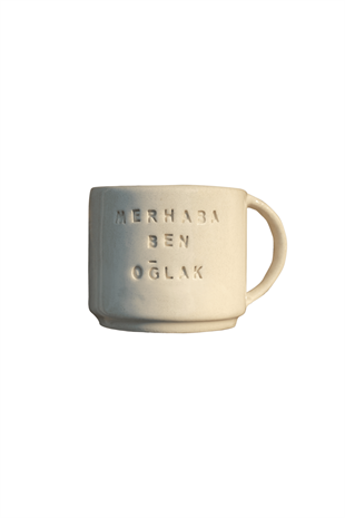 Petarya Handmade Ceramic Zodiac Cup - Hello Im Capricorn