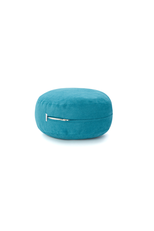 Nui Yoga Petrol Blue Meditation Cushion 33 Cm Diameter