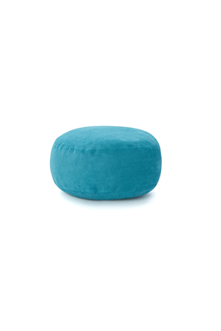 Nui Yoga Petrol Blue Meditation Cushion 40 Cm Diameter