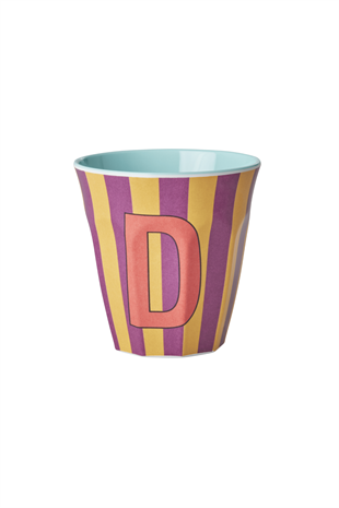 Rice Melamin Çizgili D Bardak - 250 Ml