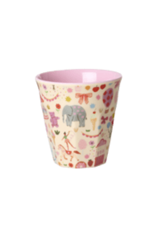 Rice Melamin Çocuk Lunapark Bardak - Pink - 160 Ml