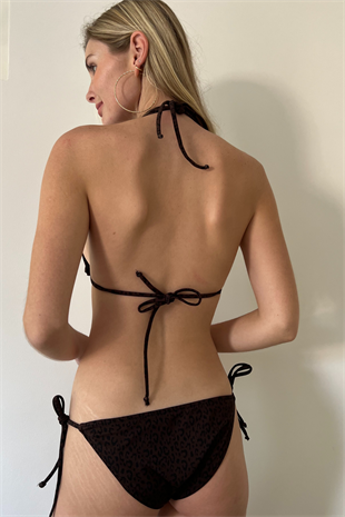 Saena Bikini Bottom LEOPARD