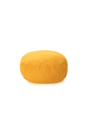 Nui Yoga Yellow Meditation Cushion 40 Cm Diameter