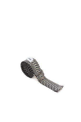 Nui Yoga Black Zebra Patterned Yoga Belt (Strap)