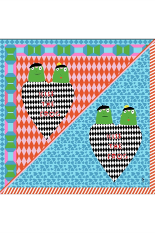 Soul2Date Frog In Love Pareo