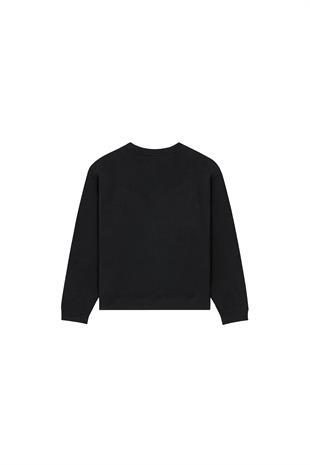 Sur La Neige Black Sweatshirt