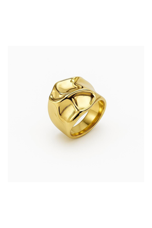 Welch Gold Stainless Steel  Ring