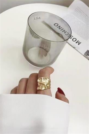 Welch Gold Stainless Steel  Ring