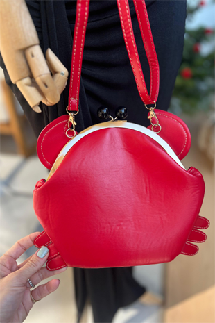 Yengeç Kırmızı Çanta