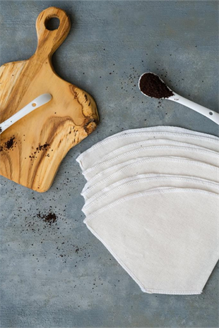 Petarya Washable Fabric Coffee Filter - 5 pcs