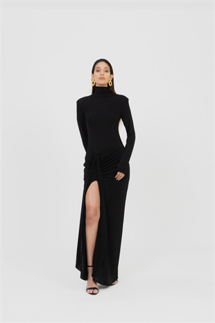 Zoe Clothing Gıselle Long Black Dress