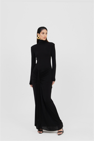 Zoe Clothing Gıselle Long Black Dress