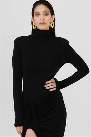 Zoe Clothing Gıselle Long Black Dress